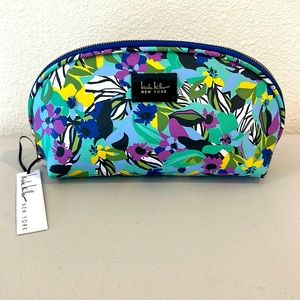Nicole Miller Floral Makeup Bag